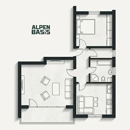 Alpenbasis - Retro Mountain Stay Bolsterlang